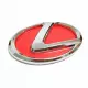 Áp dụng cho nhãn Lexus ES350ES240IS250IS300 Trước logo giữa mạng dán đề can xe ô tô biểu tượng các hãng xe ô tô