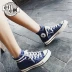 Converse Converse 1970S Giày nam màu xanh hải quân tiêu chuẩn Samsung và giày vải cao và thấp 162055C 162064C - Plimsolls giày bitis nữ Plimsolls