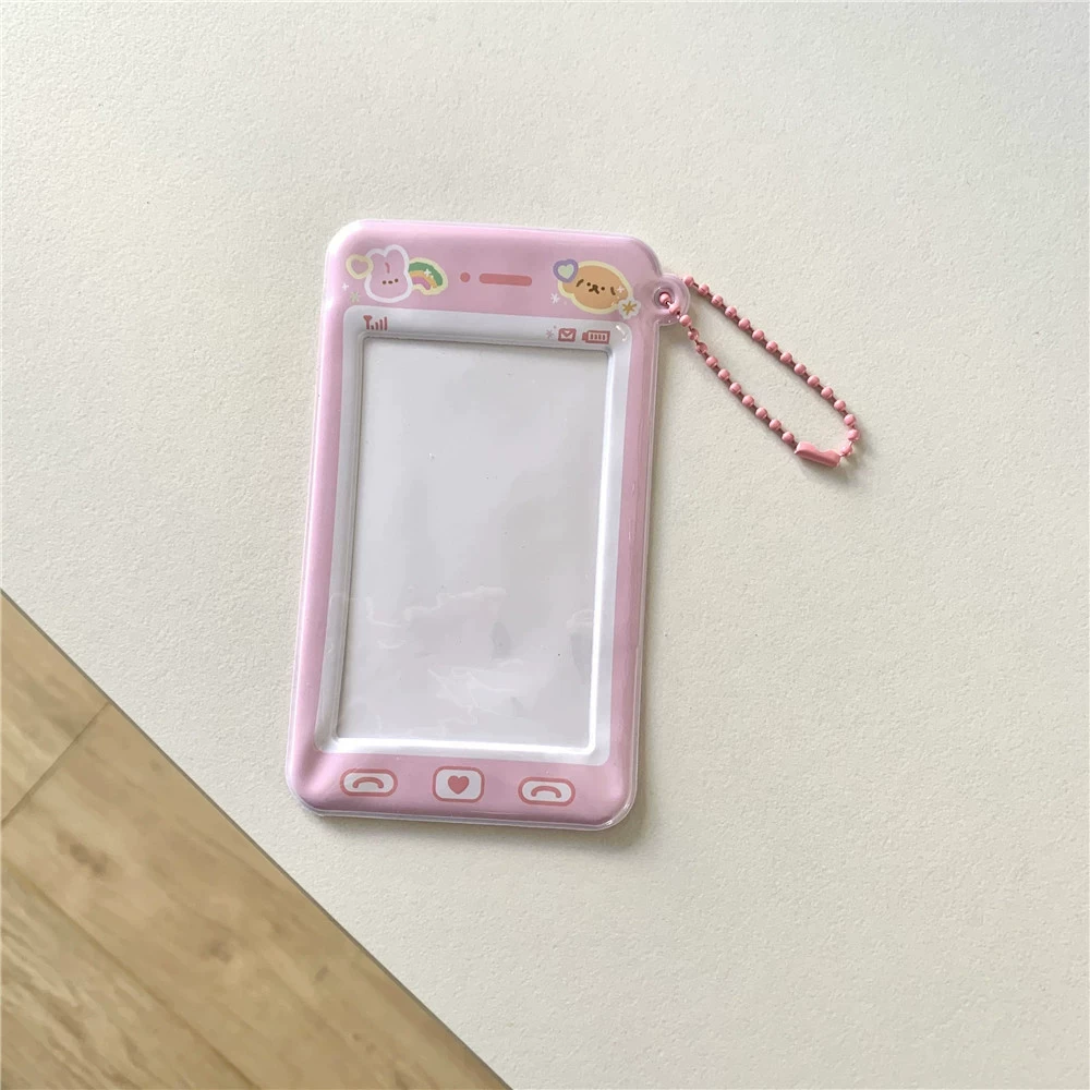 [INS Harajuku стиль Фотокард держатель Бант 3 дюйма Кпоп Idol]