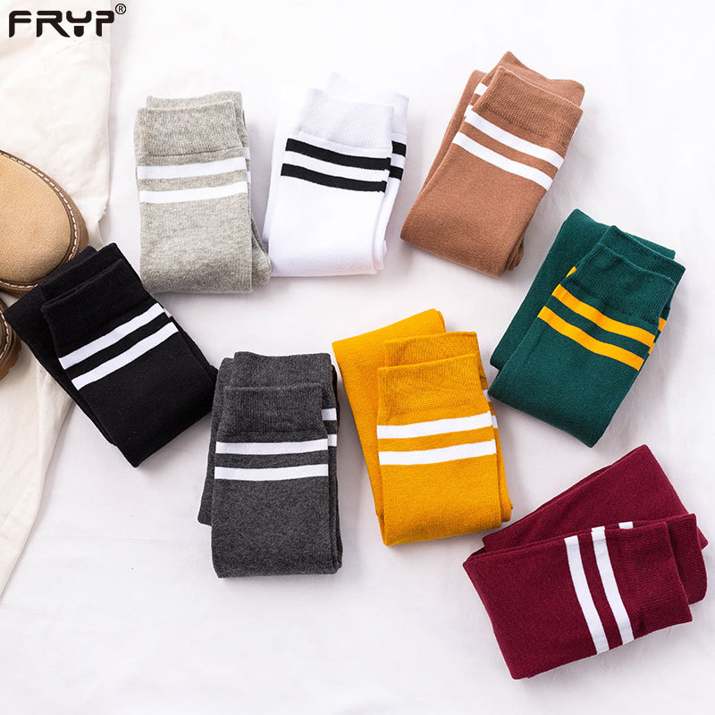 Color MixingGirlsWomenStockingsOverKneeThighHighSocks Over the knee Stockings