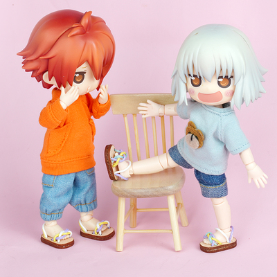 taobao agent OB11 baby handmade woven baby sandal sandals ufdoll12 points BJD P9 GSC YMY can be worn