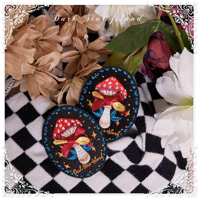 taobao agent Genuine antique brooch, with embroidery, 2021 collection, Lolita style