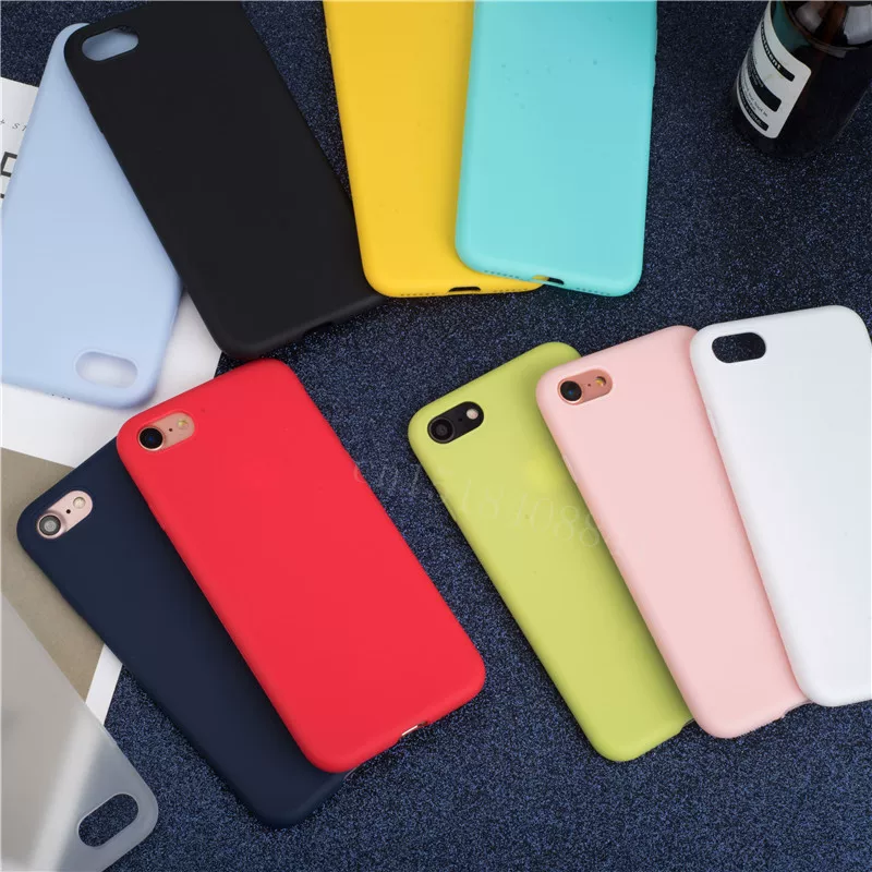 Новый стильный тонкий софт‑чехол для iPhone 14 7 8 6 Plus