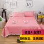 Bông trải giường ba mảnh giường bedspread váy một gia đình bốn tăng tatami đơn mảnh vải bông mat kang Continental - Trải giường các mẫu ga trải giường đẹp