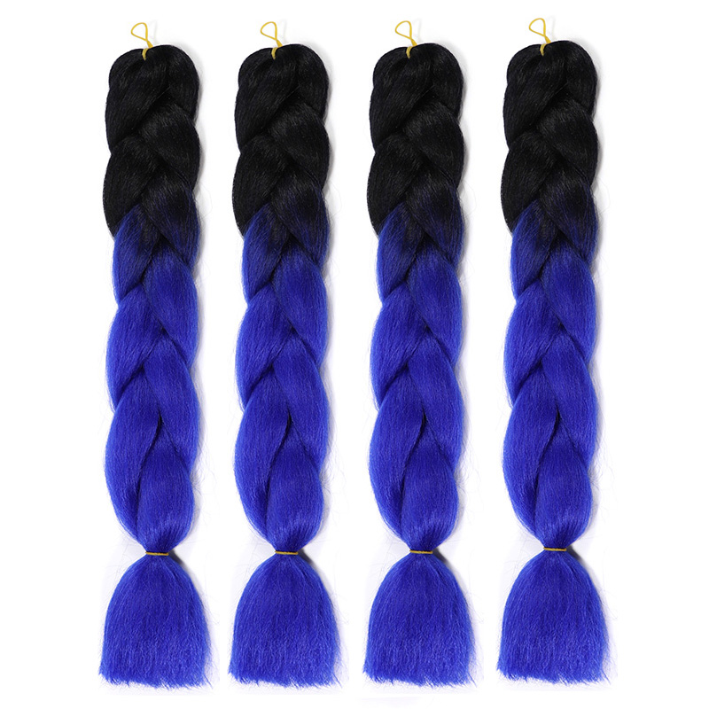 Royal BlueDirty braided rope dreadlocks  Hair rope Wigs men and women braided hair Compile and distribute Receiving and sending Wig braid Nepal Hair band size Braid