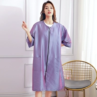 Purple Mida Long Middle Dlieve