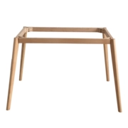 . Bàn ghế ăn tùy chỉnh bàn học máy tính bàn gỗ chân rắn bằng gỗ với khung kích thước lớn phụ kiện bàn elm - FnB Furniture