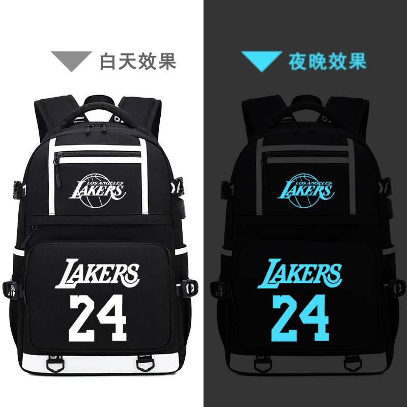 Кобе рюкзак мужской NBA Ieramm - старый студент James Curi Harden Wizen Valenton Alphabet Brother