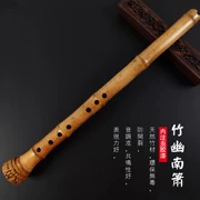 Boutique khuyên người mới bắt đầu đầu lớn Xiao nhạc cụ tre chuyên nghiệp chơi Nanxun ngắn 箫 tám lỗ tre dân gian Yangxian - Nhạc cụ dân tộc