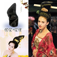 Новые парики костюмов династии Тан, Королева династии Тан, булочки для волос париков на вершине парика