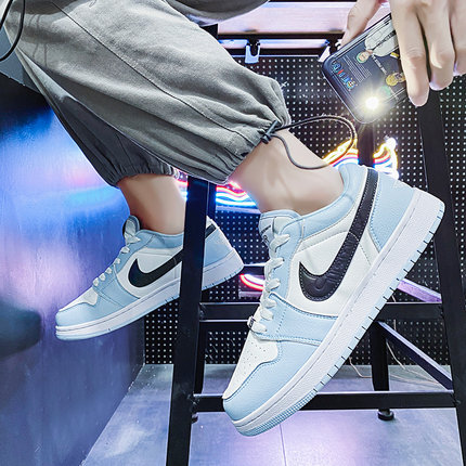 男士aj高帮鞋空军一号运动鞋跑步鞋男鞋