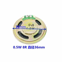 0.5W 8R 36mm