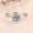 Snowflake Twist Arm 50 Minute Diamond Ring
