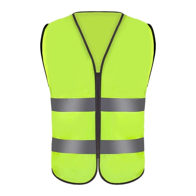 Lưới thoáng khí áo phản quang vest công trường vest quần áo an toàn giao thông an ninh áo khoác đi xe máy áo phản quang 3m 