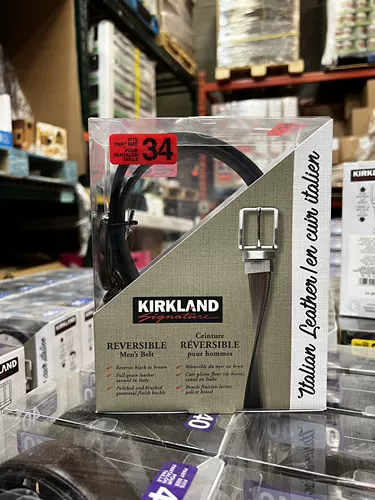 [Домашнее место B] Kirkland Men's Belt 1 Piece