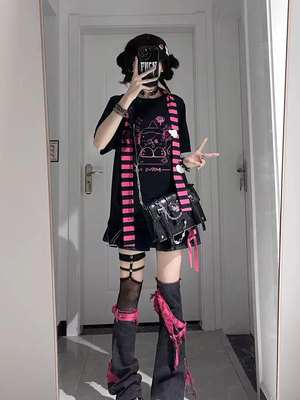 taobao agent Japanese cute short sleeve T-shirt, bra top, with short sleeve