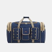 Темно -синие три кармана