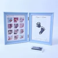 Infant Baby Handprint Footprint First Year Picture DIY
