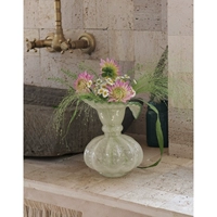 Лотос, сидящий скрытый Фентон Средний древний ваза слава французское декоративное стекло ретро тыква бутылка высокого уровня