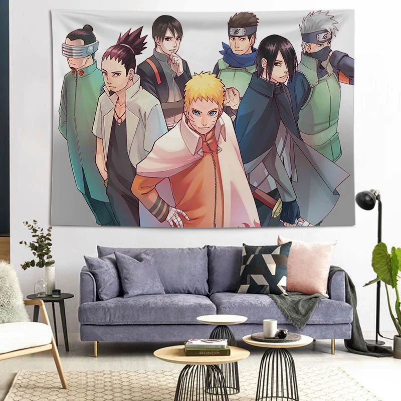 Naruto Background Factering INS Room Decoration