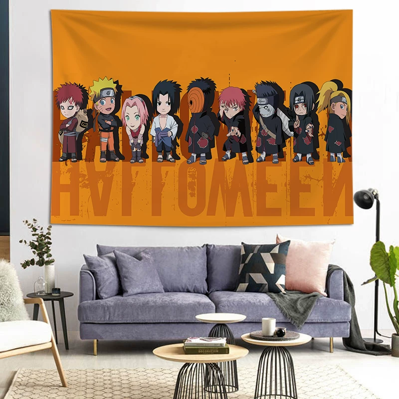 Naruto Background Factering INS Room Decoration