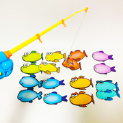 Thanh cá từ tính sớm của trẻ em có thể viết thẻ câu cá đồ chơi tiếng Anh flash thẻ từ tính dạy trò chơi dạy đồ chơi câu cá nam châm