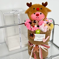 Подарочные коробки-широкие пейзажа рождественская букет цветов-финиа