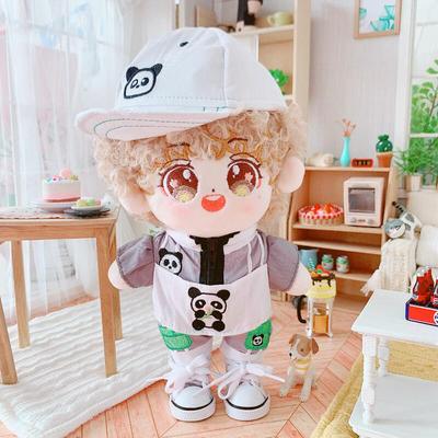 taobao agent Set, cotton cute doll for dressing up, 20cm, panda