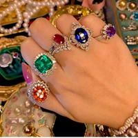 Расширенное натуральное рубиновое сапфировое ювелирное украшение, кольцо с камнем, ожерелье, цепочка, браслет, с драгоценным камнем
