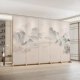 kệ đựng sách Màn hình gấp tùy chỉnh 
            di động Vách ngăn phòng khách Trung Quốc bằng gỗ nguyên khối văn phòng khách sạn phòng trà cảnh quan Màn hình gấp tùy chỉnh Tháp Wangyun giá treo tường