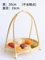 [Оригинальный бамбуковый цвет] Одиночная фруктовая корзина