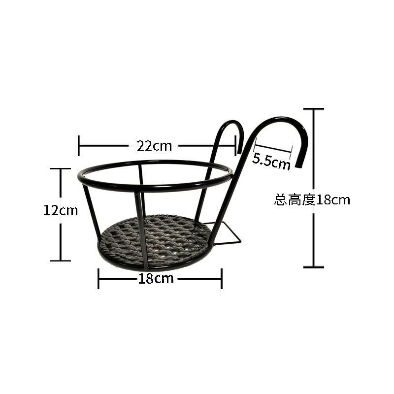 Giá để đồ hoa lan can ban công giá treo chậu hoa giá treo hoa mọng nước giá bậu cửa sổ phòng khách trong nhà sắt nghệ thuật treo kệ gỗ trồng hoa ban công 