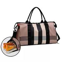 Gym Bags For Women Men With Shoes Pocket Nylon Large Big Fas