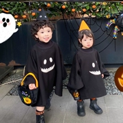 Halloween cosplay áo choàng trang phục trang phục Halloween dán vết thương ma nữ ăn mặc phù hợp với trẻ em