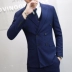 Bộ đồ mùa xuân và mùa thu cho nam phiên bản Hàn Quốc của Slim youth trang phục công sở giản dị dành cho nam - Suit phù hợp Suit phù hợp