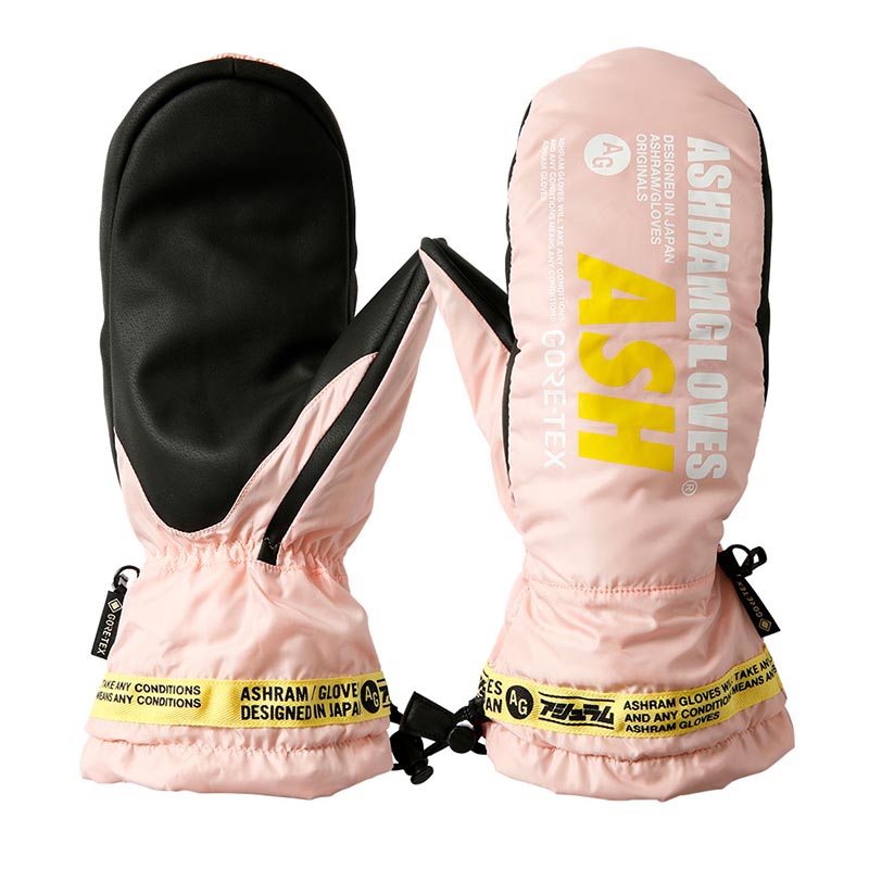 Spacing Logo Mitt Pink