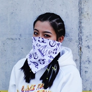 QUIERO phụ nữ hip hop ban nhạc tóc headband hip-hop khăn lớn khăn vuông lớn nam thể thao ngoài trời khăn trùm đầu - Kerchief / Earflap