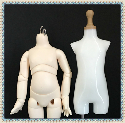 taobao agent 6 points BJD Renwan SHABEE and YOSD GM TPU rubber can be tied with needle people.