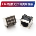 rj45 rj45 giao diện cáp mạng RJ45 được bảo vệ nữ rj45 ổ cắm mạng SMT / ngang / dọc Điều khiển điện