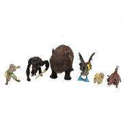 Ice age mô phỏng động vật mô hình đồ chơi đồ chơi tĩnh nhựa động vật sóc đười ươi vịt hoang