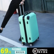 Sinh viên vali vali xe đẩy trường hợp phổ bánh xe mật khẩu trường hợp lên máy 20 inch 24 inch 26 inch nam và nữ thủy triều