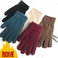 Трикотажные демисезонные удерживающие тепло утепленные эластичные перчатки подходит для мужчин и женщин