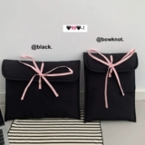 Apple, брендовый ноутбук с бантиком, сумка, планшетная сумка-органайзер, вкладыш, милый защитный чехол, Южная Корея, тренд сезона, macbook, 14 дюймов, 11 дюймов