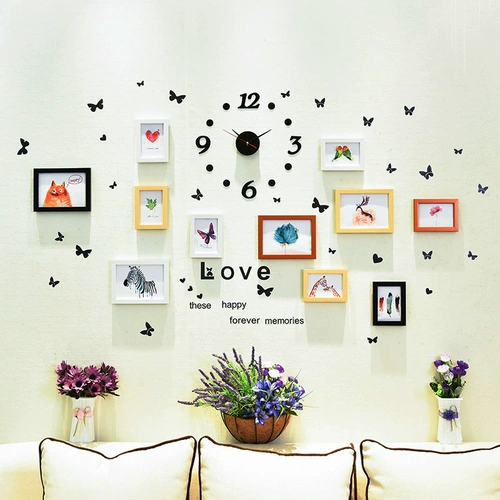 Фотография, настенное крепление для спальни, настенная фоторамка, творческая стена