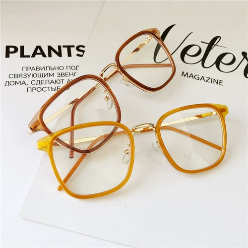 Японские квадратные универсальные антирадиационные очки подходит для мужчин и женщин, популярно в интернете