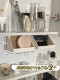 tủ gương treo tường Tủ gương hộp lưu trữ acrylic hộp nhỏ treo tường phòng tắm đồ vật nhỏ mỹ phẩm mỹ phẩm học sinh son môi giá tủ gương treo tường tủ gương inox