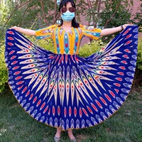 Сокровище синий (одиночная юбка)