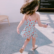 Dễ thương dưa hấu nhỏ Xiêm trẻ em phù hợp với váy tắm bé gái bãi biển quần áo nhanh khô quần áo trẻ em gái - Bộ đồ bơi của Kid