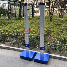 Прыжок в высоту 方管铝合金比赛跳高架 撑杆跳高架 带刻度升降带轮子可移动跳高架