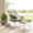 Bắc Âu giải trí wicker ghế ba mảnh ban công mây bàn ghế kết hợp sáng tạo ghế mây bàn cà phê mô hình phòng đồ gỗ ngoài trời - Bàn ghế ngoài trời / sân bộ bàn ghế uống trà ngoài trời